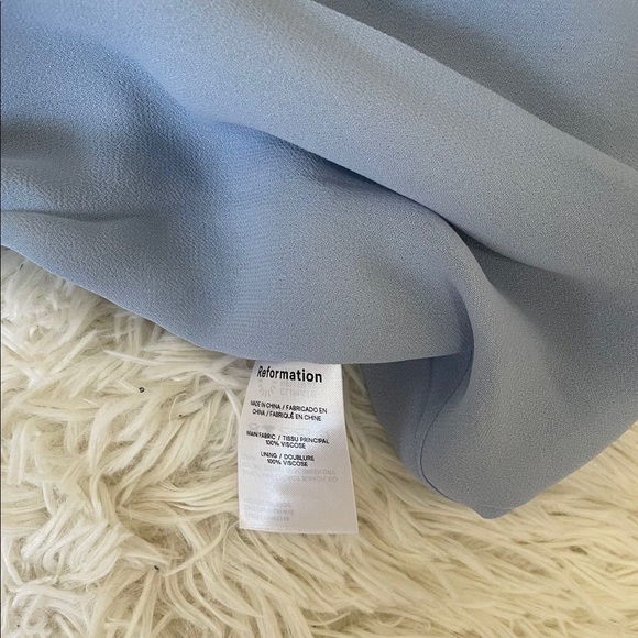 Reformation Juliette Dress Mineral - Picture 7 of 8